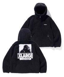 XLARGE | BOA FLEECE ZIP-UP JACKET(ブルゾン)