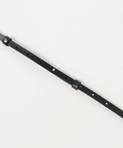 BEAMS LIGHTS（ビームスライツ）の「BEAMS LIGHTS / Ｔバー リング ベルト（ベルト・レディース・ブラック/ブラウン・ONE SIZE）」の9枚目の写真