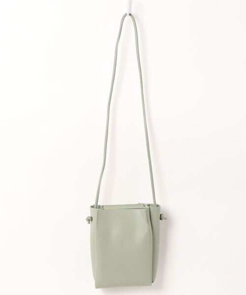 ROPE' PICNIC（ロペピクニック）の「【WEB限定】【軽量】3層スクエアショルダーバッグ（ショルダーバッグ・レディース・ブラック/ダークブラウン/キナリ/ライトグリーン・FREE）」の4枚目の写真