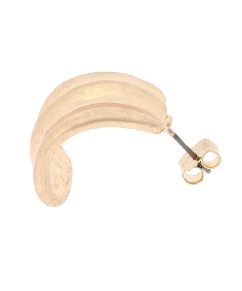 AMERICAN HOLIC（アメリカンホリック）の「テクスチャー変形メタルピアス（ピアス（両耳用）・レディース・シルバー/ゴールド・FREE）」の8枚目の写真