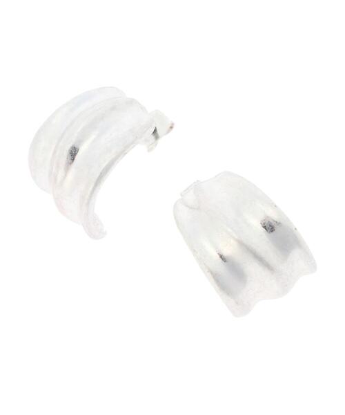 AMERICAN HOLIC（アメリカンホリック）の「テクスチャー変形メタルピアス（ピアス（両耳用）・レディース・シルバー/ゴールド・FREE）」の10枚目の写真