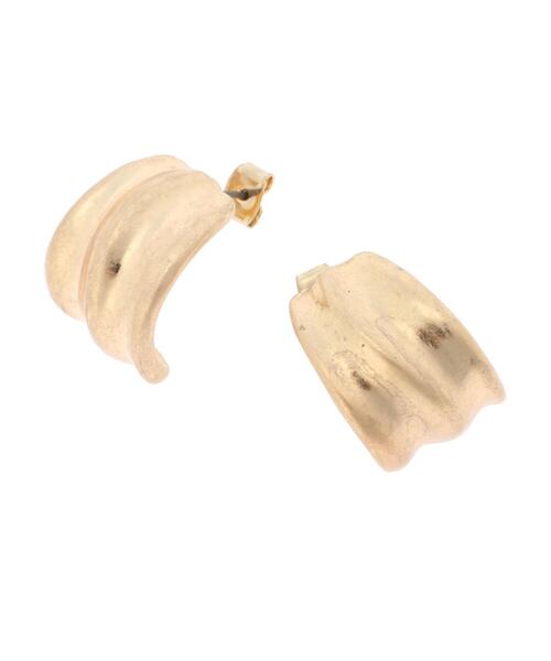 AMERICAN HOLIC（アメリカンホリック）の「テクスチャー変形メタルピアス（ピアス（両耳用）・レディース・シルバー/ゴールド・FREE）」の11枚目の写真