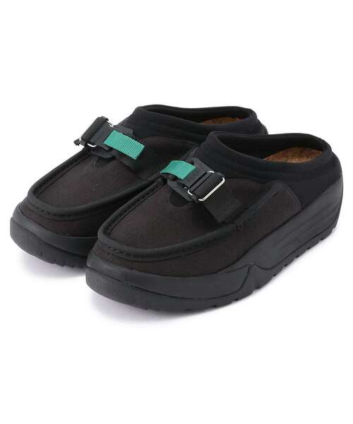 PG（ピージー）の「MANASTASH × pg/マナスタッシュ×ピージー　MS GARDEN SLIDE　MSガーデンスライド（スリッポン・メンズ・ナチュラル/ブラック・43/42/44）」の4枚目の写真