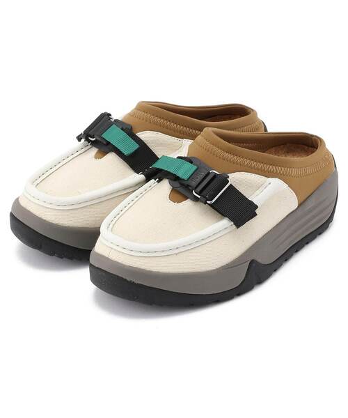 PG（ピージー）の「MANASTASH × pg/マナスタッシュ×ピージー　MS GARDEN SLIDE　MSガーデンスライド（スリッポン・メンズ・ナチュラル/ブラック・43/42/44）」の3枚目の写真