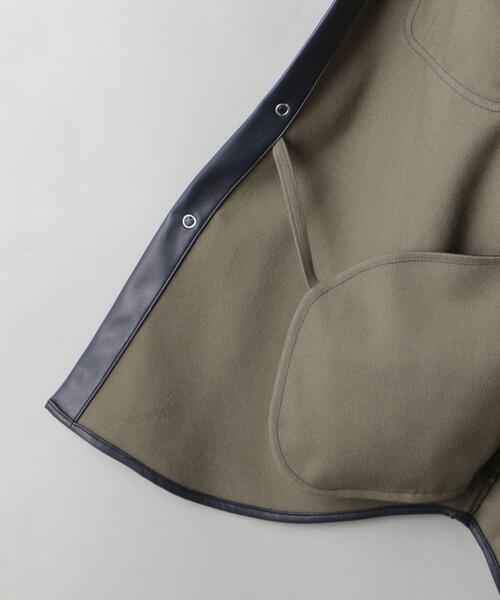 BEAUTY&YOUTH UNITED ARROWS（ビューティーアンドユースユナイテッドアローズ）の「BY FAUX/LAMB CPOシャツ（シャツ/ブラウス・メンズ・ネイビー/ブラック・L/XL/M/S）」の18枚目の写真