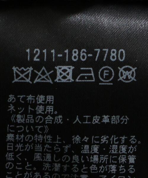 BEAUTY&YOUTH UNITED ARROWS（ビューティーアンドユースユナイテッドアローズ）の「BY FAUX/LAMB CPOシャツ（シャツ/ブラウス・メンズ・ネイビー/ブラック・L/XL/M/S）」の15枚目の写真