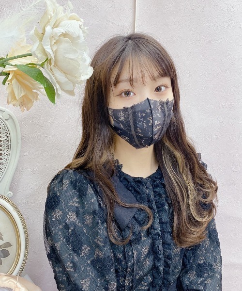 Swankiss（スワンキス）の「SX miss ballerina mask（マスク・レディース・ベージュ/ピンク/ブラック・FREE）」の2枚目の写真