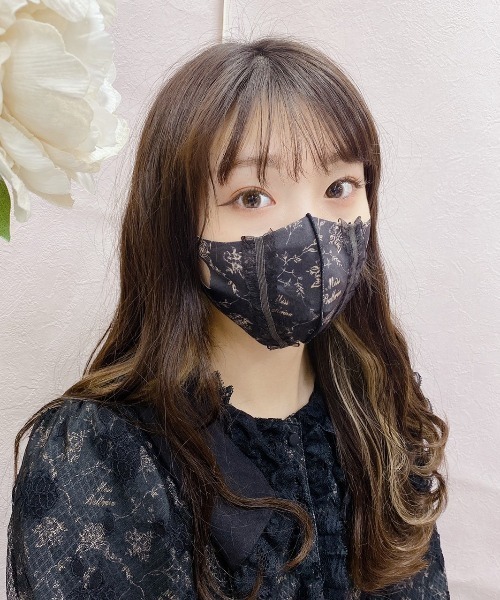 Swankiss（スワンキス）の「SX miss ballerina mask（マスク・レディース・ベージュ/ピンク/ブラック・FREE）」の5枚目の写真