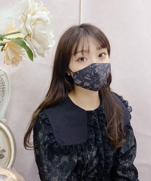 Swankiss（スワンキス）の「SX miss ballerina mask（マスク・レディース・ベージュ/ピンク/ブラック・FREE）」の6枚目の写真