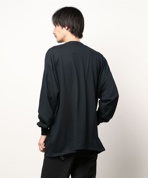ESSAY(エッセイ)の「【ESSAY / エッセイ】TIGER LONG SLEEVE T-SHIRT(ロングTシャツ)(Tシャツ/カットソー・メンズ・ブラック・FREE)」の2枚目の写真