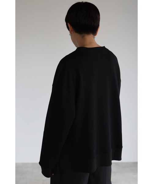CREARE -LINO-(クレアーレリノ)の「サイドスリット変形トレーナー<ユニセックス>(スウェット・メンズ・ホワイト/ブラック・M/L)」の20枚目の写真