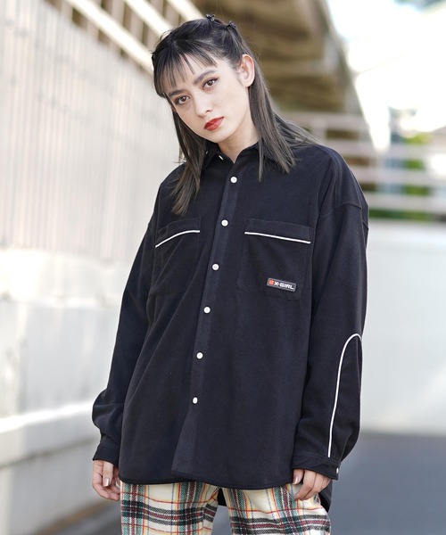 BLACK FLEECE 長袖シャツ（貴重！美品 ブラックフリース BLACK