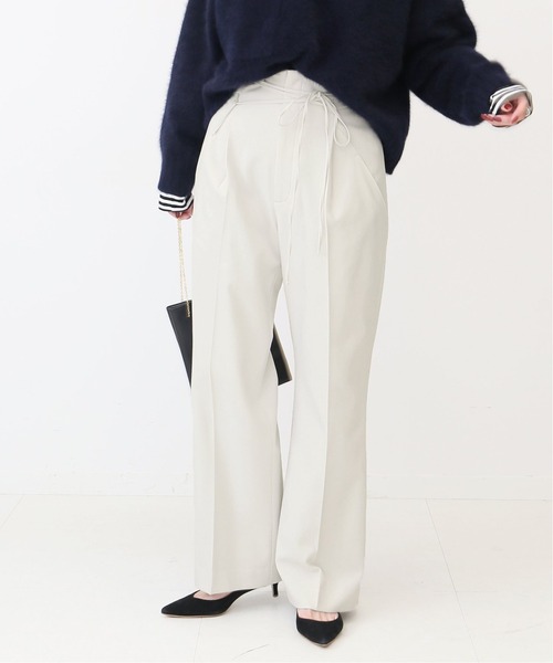 Spick & Span（スピックアンドスパン）の「ウールライクハイバギーパンツ◆（その他パンツ・レディース・ブラウン/ホワイト系その他/ブルー系その他・38/34/36/40）」の22枚目の写真