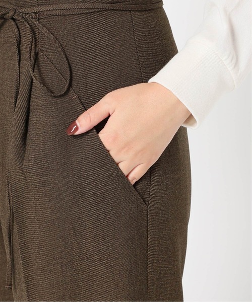 Spick & Span（スピックアンドスパン）の「ウールライクハイバギーパンツ◆（その他パンツ・レディース・ブラウン/ホワイト系その他/ブルー系その他・38/34/36/40）」の5枚目の写真