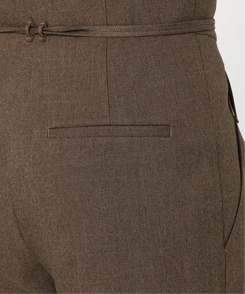 Spick & Span（スピックアンドスパン）の「ウールライクハイバギーパンツ◆（その他パンツ・レディース・ブラウン/ホワイト系その他/ブルー系その他・38/34/36/40）」の6枚目の写真