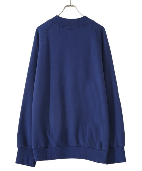 PORT BY ARK（ポートバイアーク）の「PORT BY ARK / ポートバイアーク：Crew neck Sweat：PO10-T003[COR]（スウェット・メンズ・シルバーグレー/ブルー系その他/グレー系その他・2/1）」の22枚目の写真