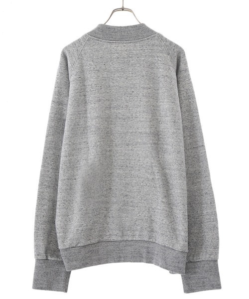 PORT BY ARK（ポートバイアーク）の「PORT BY ARK / ポートバイアーク：Crew neck Sweat：PO10-T003[COR]（スウェット・メンズ・シルバーグレー/ブルー系その他/グレー系その他・2/1）」の7枚目の写真
