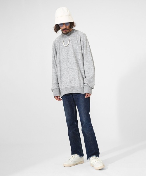 PORT BY ARK（ポートバイアーク）の「PORT BY ARK / ポートバイアーク：Crew neck Sweat：PO10-T003[COR]（スウェット・メンズ・シルバーグレー/ブルー系その他/グレー系その他・2/1）」の15枚目の写真