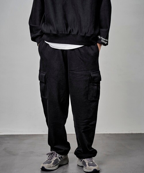 Firsthand(ファーストハンド)の「UN/ユーエヌ CARGO SWEAT PANTS(スウェットパンツ・メンズ・グレー/ブラック・MEDIUM/LARGE)」の15枚目の写真