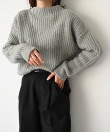 CANAL JEAN | RED CHOP WORKS(レッドチョップワークス) 畦ボトルネックニット(ニット/セーター)