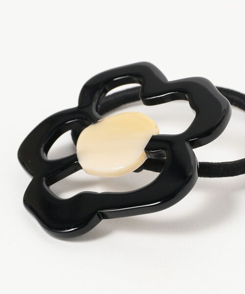 Ray BEAMS（レイビームス）の「Ray BEAMS / ドローイング フラワー ヘアゴム（ヘアゴム・レディース・ラベンダー/ブラウン/ブラック・ONE SIZE）」の5枚目の写真