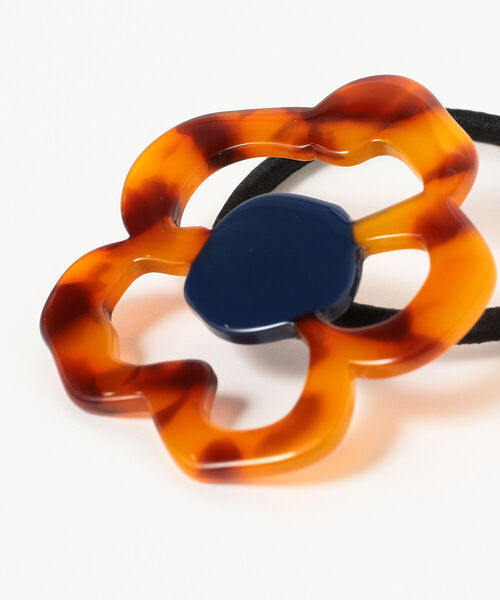 Ray BEAMS（レイビームス）の「Ray BEAMS / ドローイング フラワー ヘアゴム（ヘアゴム・レディース・ラベンダー/ブラウン/ブラック・ONE SIZE）」の7枚目の写真