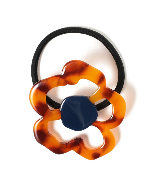 Ray BEAMS（レイビームス）の「Ray BEAMS / ドローイング フラワー ヘアゴム（ヘアゴム・レディース・ラベンダー/ブラウン/ブラック・ONE SIZE）」の10枚目の写真