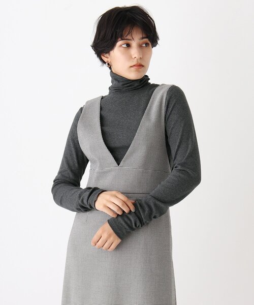 AG by aquagirl（エージーバイアクアガール）の「◆フライスタートルネックプルオーバー【WEB限定サイズ】（Tシャツ/カットソー・レディース・ブラック/グレー/ホワイト系・40/38/36）」の3枚目の写真