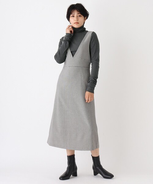 AG by aquagirl（エージーバイアクアガール）の「◆フライスタートルネックプルオーバー【WEB限定サイズ】（Tシャツ/カットソー・レディース・ブラック/グレー/ホワイト系・40/38/36）」の6枚目の写真