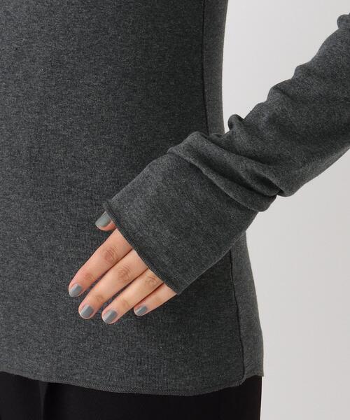 AG by aquagirl（エージーバイアクアガール）の「◆フライスタートルネックプルオーバー【WEB限定サイズ】（Tシャツ/カットソー・レディース・ブラック/グレー/ホワイト系・40/38/36）」の12枚目の写真