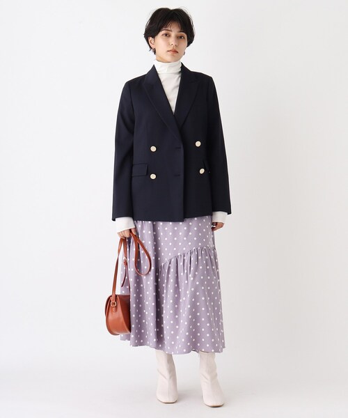 AG by aquagirl（エージーバイアクアガール）の「◆フライスタートルネックプルオーバー【WEB限定サイズ】（Tシャツ/カットソー・レディース・ブラック/グレー/ホワイト系・40/38/36）」の15枚目の写真