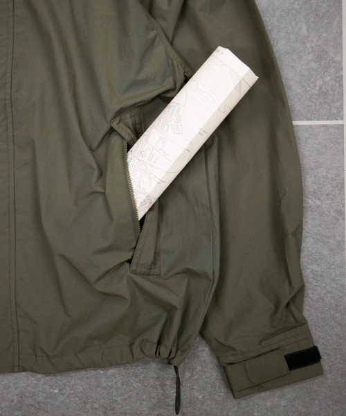 The Endless Summer(エンドレスサマー)の「【WEB / FLAG SHOP限定】TES MILITARY PARKA /ミリタリーパーカー(マウンテンパーカー・メンズ・ブラック/カーキ/サンドベージュ/キャメル・MEDIUM/LARGE/X-LARGE)」の10枚目の写真