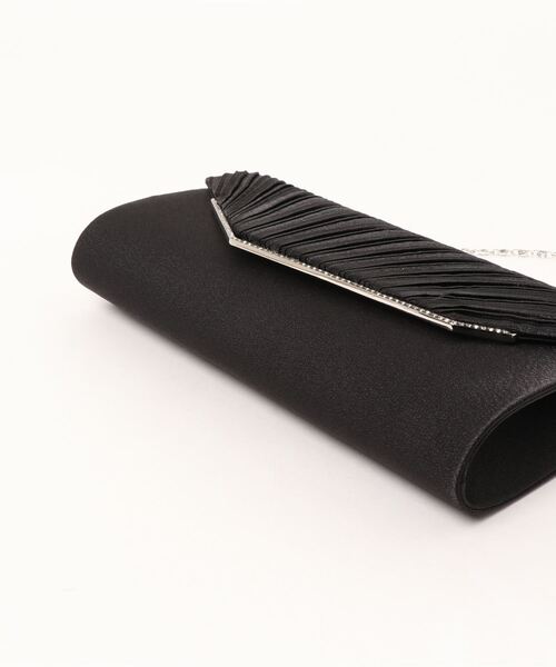 Kana（カナ）の「アシンメトリー2WAY パーティーバッグ 結婚式 お呼ばれ オケージョン（クラッチバッグ・レディース・シルバー/ブラック/ベージュ・フリー）」の4枚目の写真