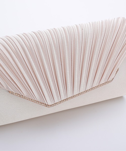 Kana（カナ）の「アシンメトリー2WAY パーティーバッグ 結婚式 お呼ばれ オケージョン（クラッチバッグ・レディース・シルバー/ブラック/ベージュ・フリー）」の15枚目の写真