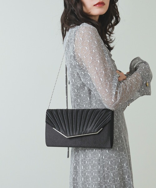 アシンメトリー2WAY パーティーバッグ 結婚式 お呼ばれ オケージョン