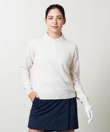 UNITED ARROWS GOLF | ＜UNITED ARROWS GOLF （ユナイテッドアローズ ゴルフ）＞ ウィメンズ クルーネック ニット Ⅱ(ニット/セーター)