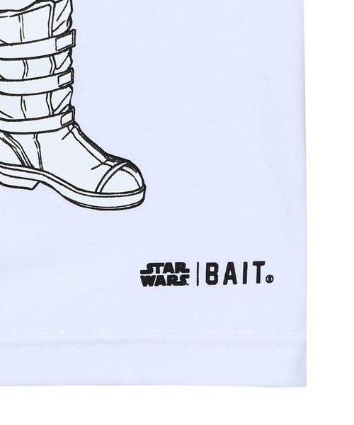 BAIT（ベイト）の「BAIT × STARWARS/スターウォーズ SNOW TROOPER TEE 217-SWS-TEE-003（Tシャツ/カットソー・メンズ・ホワイト・X-LARGE/MEDIUM/XX-LARGE）」の10枚目の写真