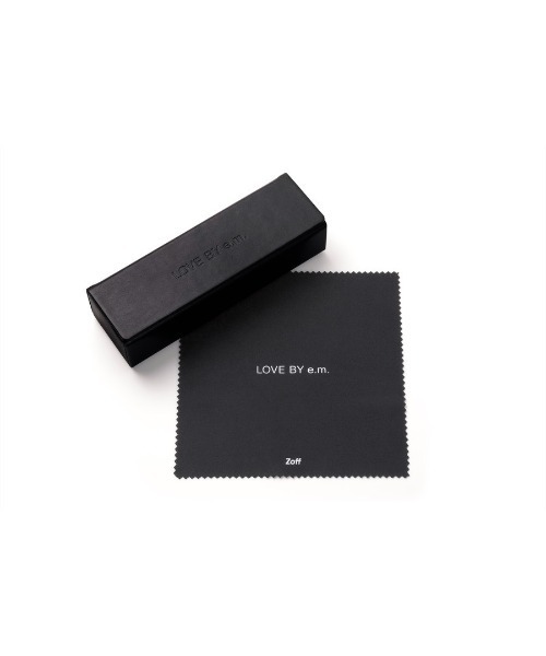 LOVE BY e.m. （ラブバイイーエム）の「ウェリントン型 めがね｜LOVE BY e.m. Eyewear Collection（メガネ・レディース・グレー/ピンク/イエロー・FREE）」の5枚目の写真