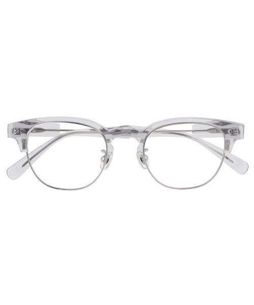 LOVE BY e.m. （ラブバイイーエム）の「ウェリントン型 めがね｜LOVE BY e.m. Eyewear Collection（メガネ・レディース・グレー/ピンク/イエロー・FREE）」の7枚目の写真