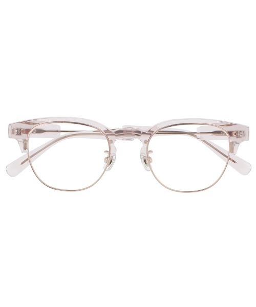 LOVE BY e.m. （ラブバイイーエム）の「ウェリントン型 めがね｜LOVE BY e.m. Eyewear Collection（メガネ・レディース・グレー/ピンク/イエロー・FREE）」の10枚目の写真