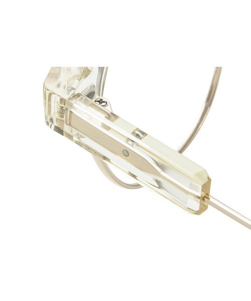 LOVE BY e.m. （ラブバイイーエム）の「ウェリントン型 めがね｜LOVE BY e.m. Eyewear Collection（メガネ・レディース・グレー/ピンク/イエロー・FREE）」の9枚目の写真