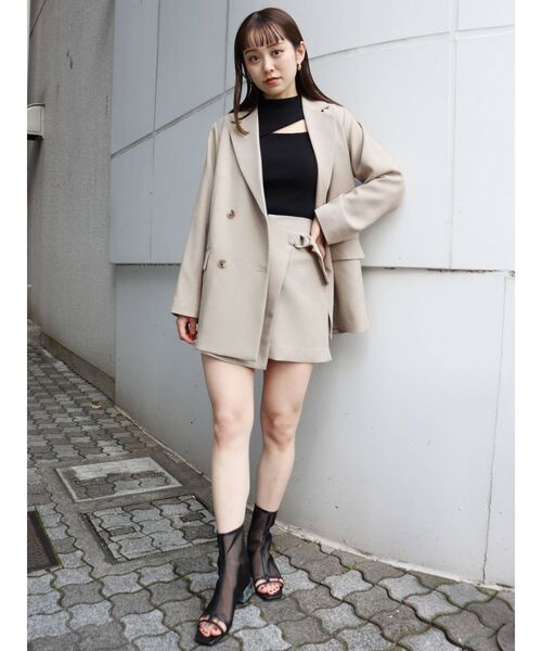 MURUA（ムルーア）の「シアーブーツ（ブーツ・レディース・ブラック/アイボリー・35/36/37）」の14枚目の写真