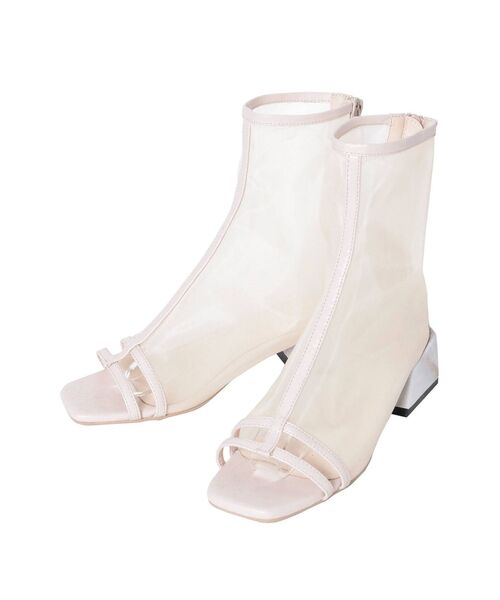 MURUA（ムルーア）の「シアーブーツ（ブーツ・レディース・ブラック/アイボリー・35/36/37）」の21枚目の写真