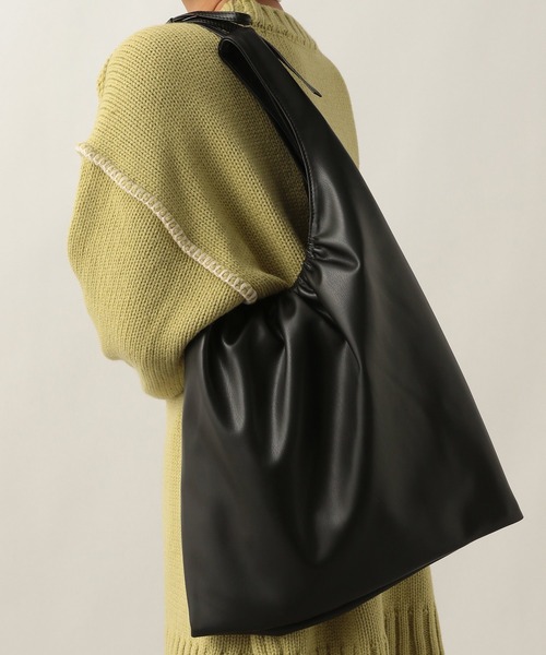 Heather（ヘザー）の「フォンバッグ付きトート　261071（トートバッグ・レディース・ホワイト×ブラック/ブラック×ホワイト/ブラック×グリーン・ONE SIZE）」の11枚目の写真