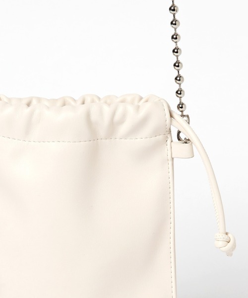 Heather（ヘザー）の「フォンバッグ付きトート　261071（トートバッグ・レディース・ホワイト×ブラック/ブラック×ホワイト/ブラック×グリーン・ONE SIZE）」の9枚目の写真