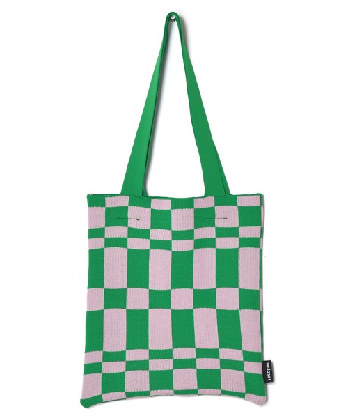 w closet（ダブルクローゼット）の「フラッグトート（トートバッグ・レディース・ブラック/グリーン・FREE）」の11枚目の写真