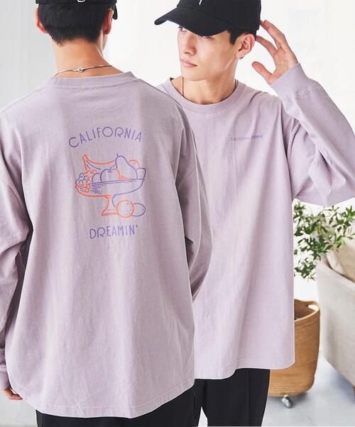 coen（コーエン）の「【メンズ】Ryo KaneyasuイラストプリントロングスリーブTシャツ（Tシャツ/カットソー・メンズ・ホワイト/ベージュ/ライトピンク・SMALL/MEDIUM/LARGE/X-LARGE）」の12枚目の写真