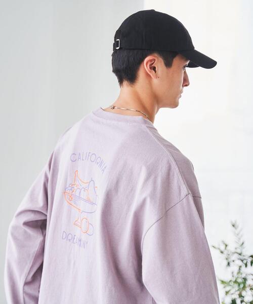 coen（コーエン）の「【メンズ】Ryo KaneyasuイラストプリントロングスリーブTシャツ（Tシャツ/カットソー・メンズ・ホワイト/ベージュ/ライトピンク・SMALL/MEDIUM/LARGE/X-LARGE）」の14枚目の写真