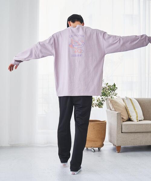 coen（コーエン）の「【メンズ】Ryo KaneyasuイラストプリントロングスリーブTシャツ（Tシャツ/カットソー・メンズ・ホワイト/ベージュ/ライトピンク・SMALL/MEDIUM/LARGE/X-LARGE）」の15枚目の写真