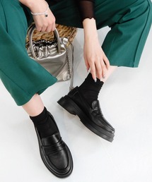 minia | ボリュームソールピースローファー　◇(ローファー)